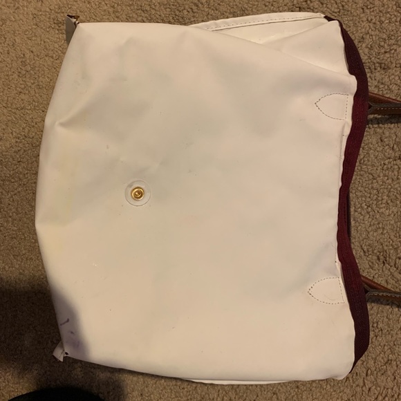 USED MAGENTA LONGCHAMP BAG - Picture 3 of 5